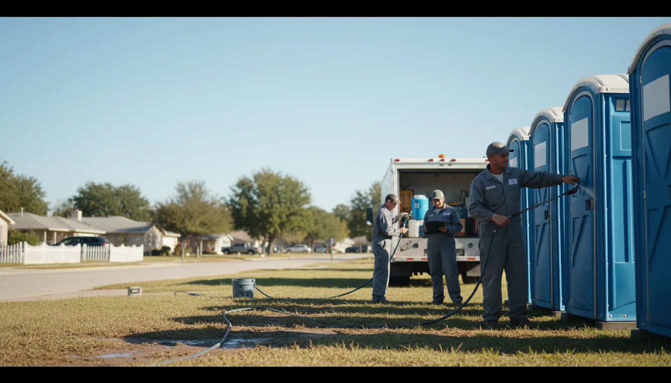 Long-Term Portable Toilet Rental in Arkansas City, KS near me